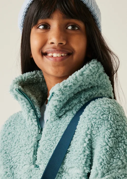 Regatta Mint Kids' Kaliza Half Zip Stretch Fleece (3-16yrs) - 3-4 Yrs Image 5
