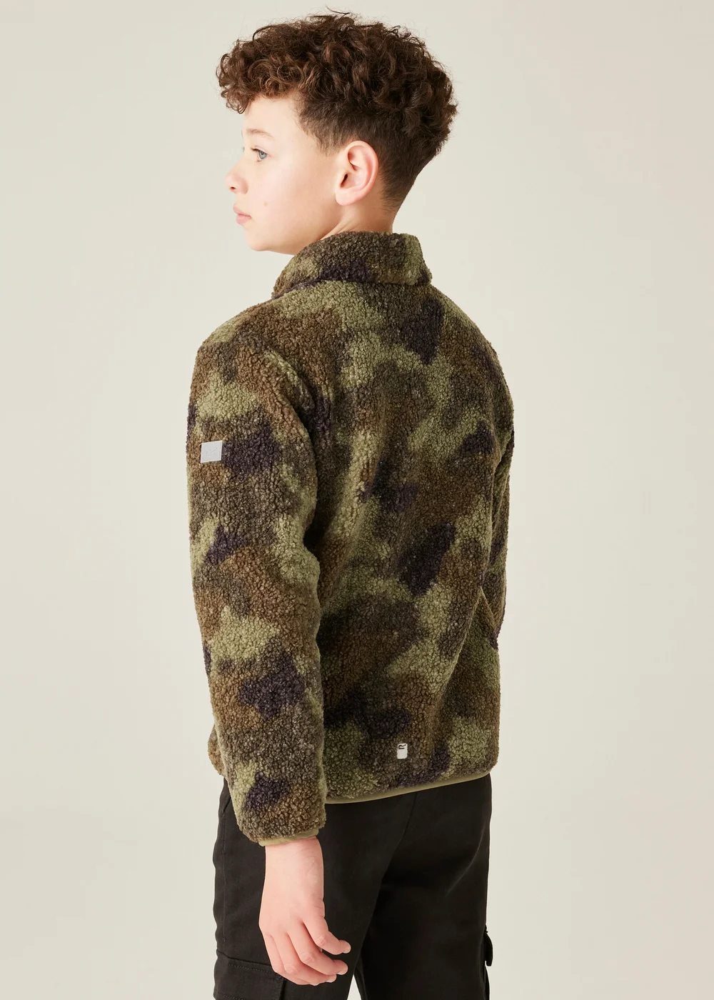 Regatta Forest Green Kids' Frankie Warm Stretch Fleece (3-16yrs) - Age 5-6 Years Image 2