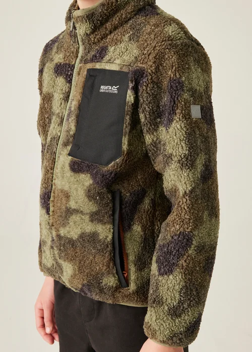 Regatta Forest Green Kids' Frankie Warm Stretch Fleece (3-16yrs) - Age 5-6 Years Image 6