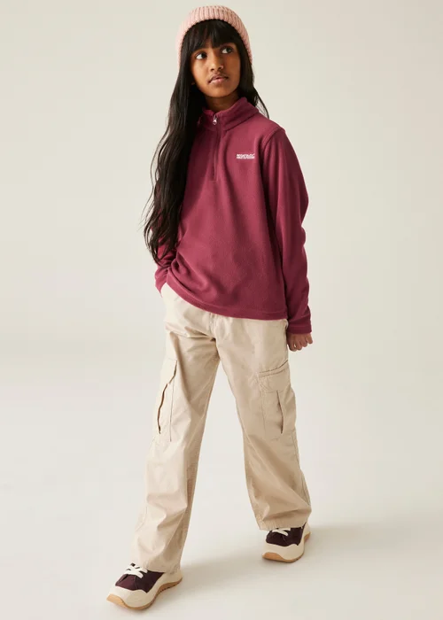 Regatta Ruby Kids' Hot Shot II Anti-Pill Fleece (3-16yrs) - Age 5-6 Years Image 3