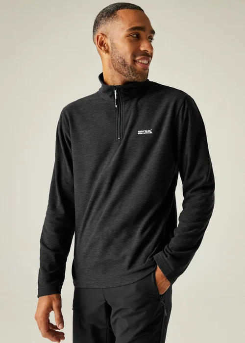 Regatta Slate Thompson Marl Lightweight Fleece - L Image 1