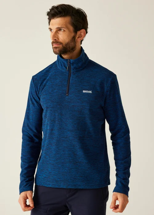Regatta Sea Blue Thompson Marl Lightweight Fleece - 3XL Image 1