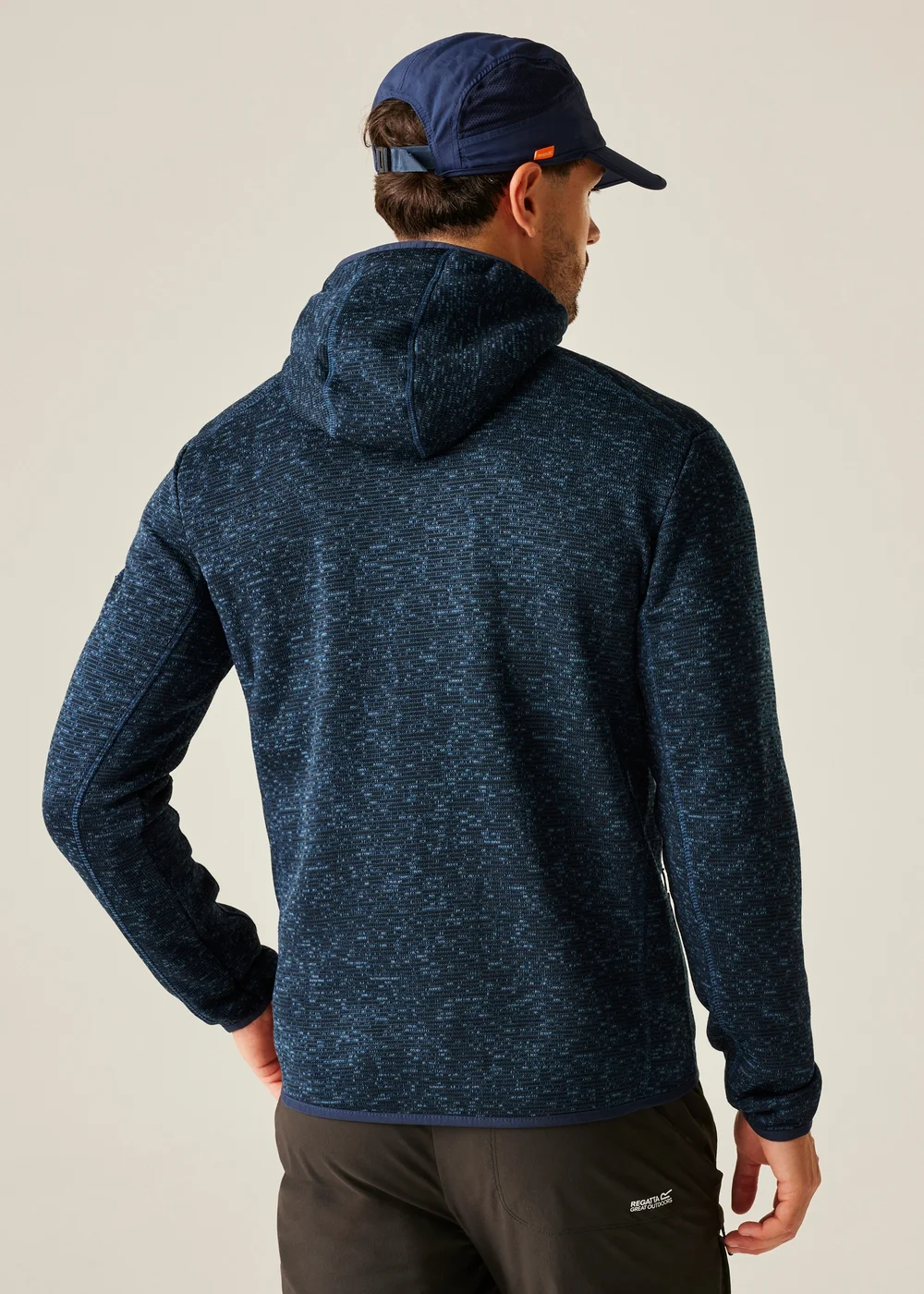 Regatta Denim Hooded Newhill Stretch Fleece - 3XL Image 2