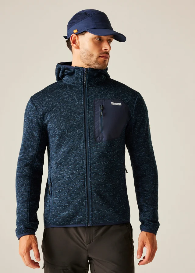 Regatta Denim Hooded Newhill Stretch Fleece