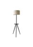 ValueLights Desmond Black Tripod Floor Lamp with Table - One Size Image 5