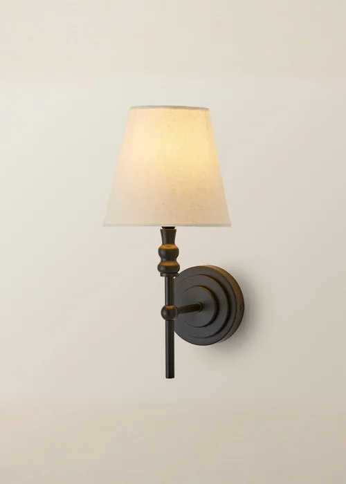ValueLights Maggie Black Wall Light - One Size Image 3