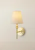 ValueLights Maggie Brushed Gold Wall Light - One Size Image 3