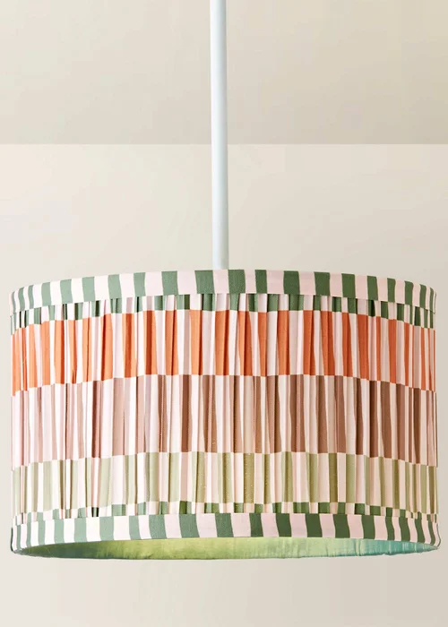ValueLights Rae Small Multicoloured Easy Fit Lampshade - One Size Image 3