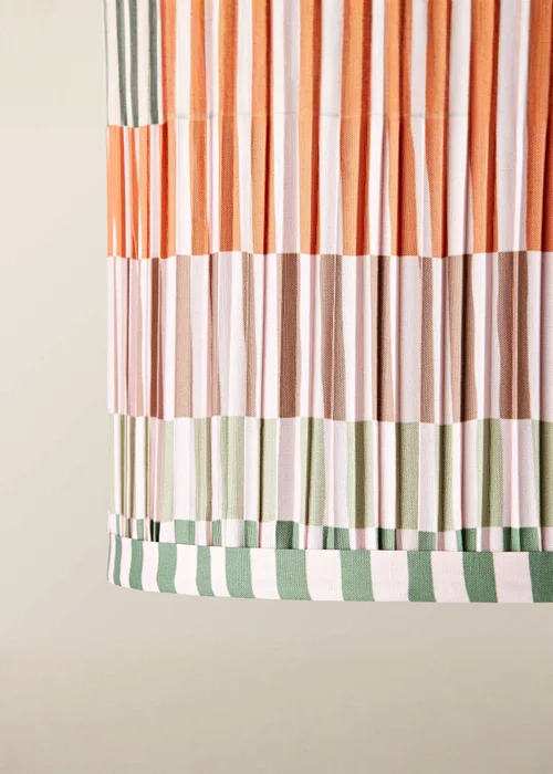 ValueLights Rae Small Multicoloured Easy Fit Lampshade - One Size Image 4