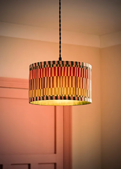 ValueLights Rae Small Multicoloured Easy Fit Lampshade - One Size Image 2