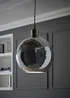 ValueLights Dolly Silver Disco Ball Easy Fit Lampshade - One Size Image 1