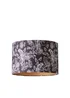 ValueLights Ariella Black Animal Print Easy Fit Lampshade - One Size Image 5