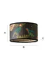 ValueLights Daintree Small Dark Jungle Bamboo Easy Fit Lampshade - One Size Image 6