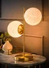 ValueLights Jas Gold Table Lamp with Confetti Glass Lampshades - One Size Image 2