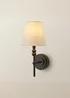 ValueLights Pair of Maggie Black Wall Lights - One Size Image 4