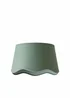 ValueLights Mabel Small Scalloped Sage Green Easy Fit Lampshade - One Size Image 5