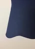 ValueLights Mabel Small Scalloped Navy Easy Fit Lampshade - One Size Image 4