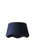 ValueLights Mabel Large Scalloped Navy Easy Fit Lampshade - One Size Image 5