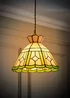 ValueLights Beatrix Tiffany Glass Easy Fit Lampshade - One Size Image 2