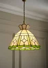 ValueLights Beatrix Tiffany Glass Easy Fit Lampshade - One Size Image 1