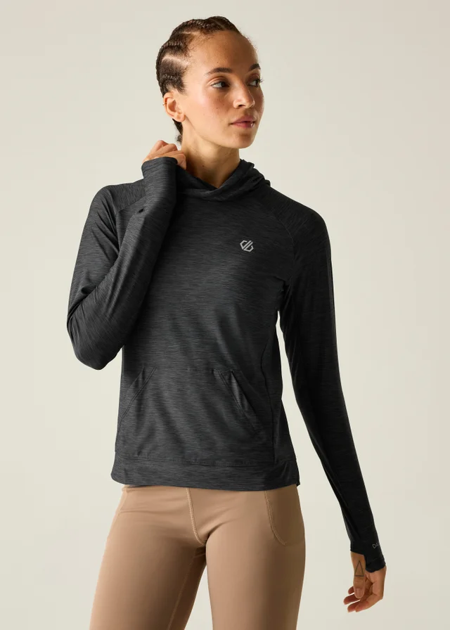 Dare 2b Black Sprint UV Protective, Reflective Hoodie