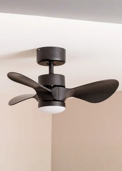ValueLights 24 Inch Black Ceiling Fan with Remote Control Integrated LED - One Size Image 4
