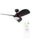 ValueLights 36 Inch Black Ceiling Fan with Remote Control Integrated LED - One Size Image 5