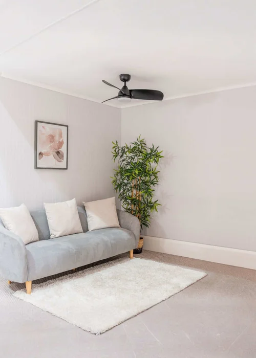 ValueLights 36 Inch Black Ceiling Fan with Remote Control Integrated LED - One Size Image 2