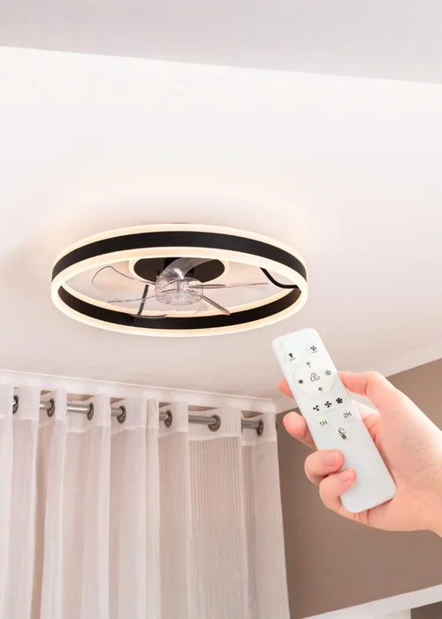 ValueLights Ceiling Fan Light with Remote Control Integrated LED - One Size Image 4