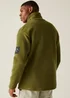 Dare2B Soft Green Twin Tip 1/2 Fleece - 3XL Image 2
