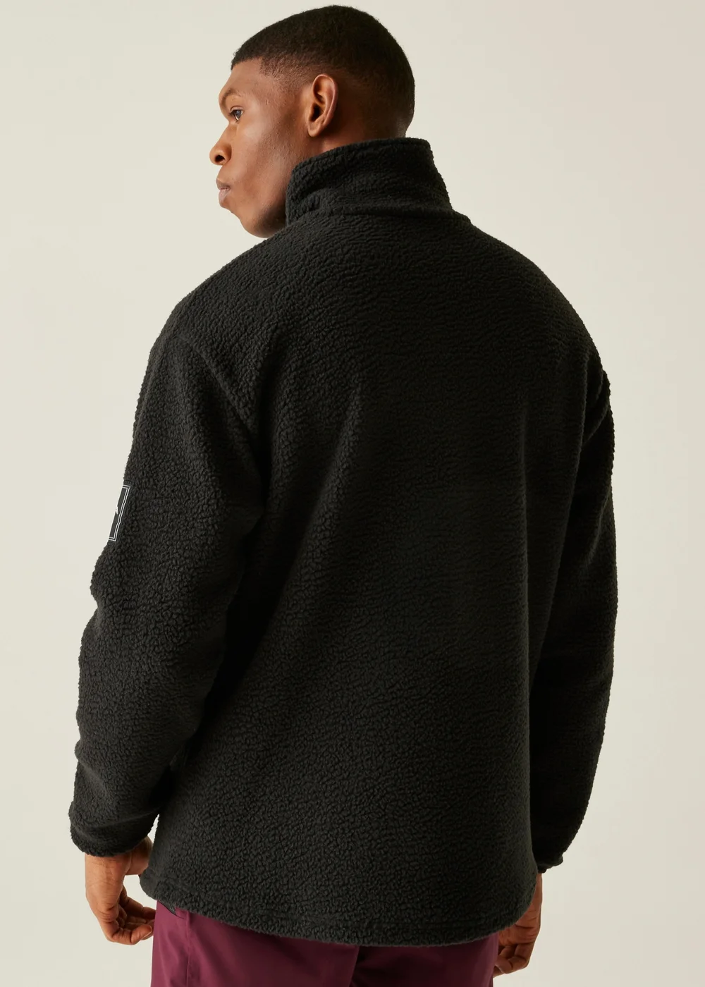 Dare2B Black Twin Tip 1/2 Fleece - 2XL Image 2