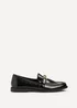 Linzi Affluent Black Faux Leather Slip On Loafer - Size 5 Image 2