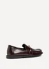 Linzi Affluent Burgundy Faux Leather Slip On Loafer - Size 5 Image 4