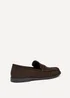 Linzi Precise Brown Faux Suede Classic Loafer - Size 5 Image 5