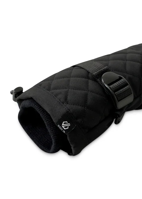 Dare 2b Black Summit Waterproof Gloves - Small Image 3