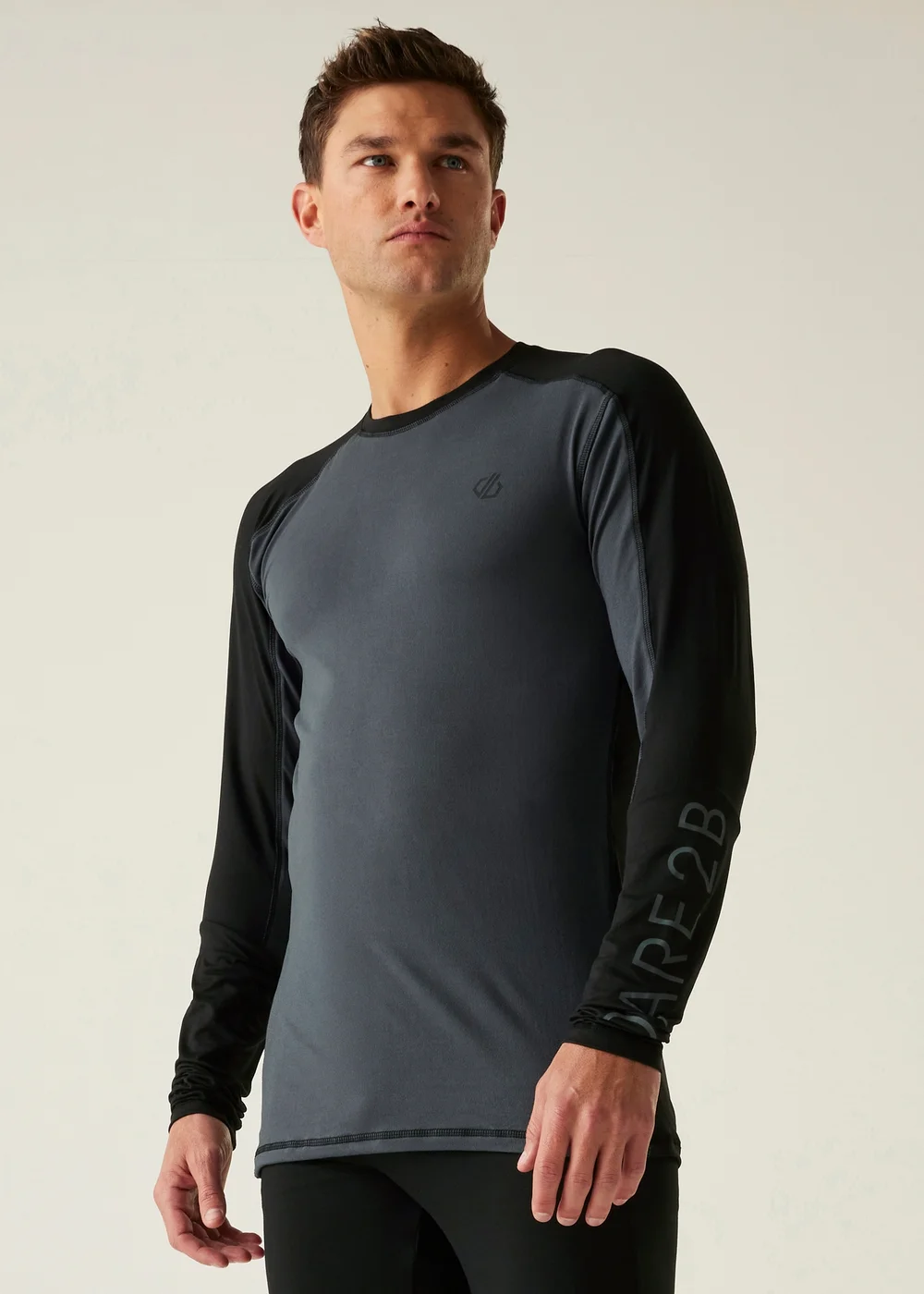 Dare2B Black/Grey Exchange III Baselayer Set - Extra small Image 1