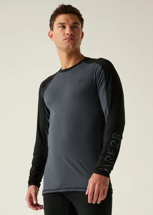 Dare2B Black/Grey Exchange III Baselayer Set - Extra small Image 1