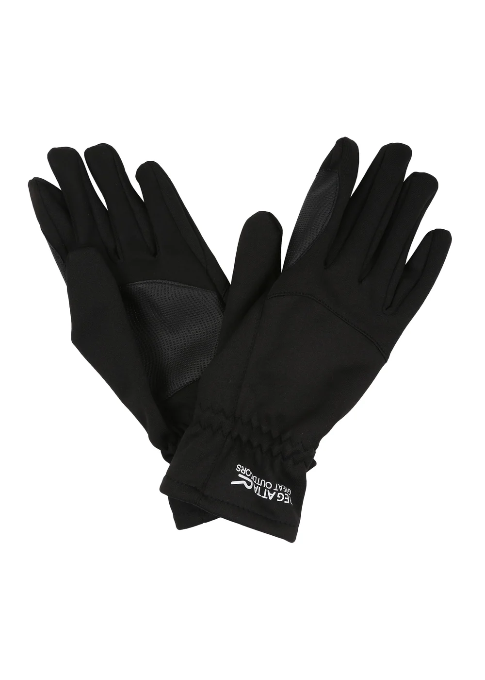Regatta Black Softshell III Stretch Gloves - Extra Large Image 1