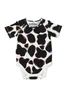 Lucy & Sam Black Cow 2 Pack Bodysuit (0 to 24 Months) - 3-6 months Image 3