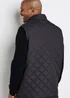 Cotton Traders Washed Charcoal Guinness Reversible Gilet - 4XL Image 4