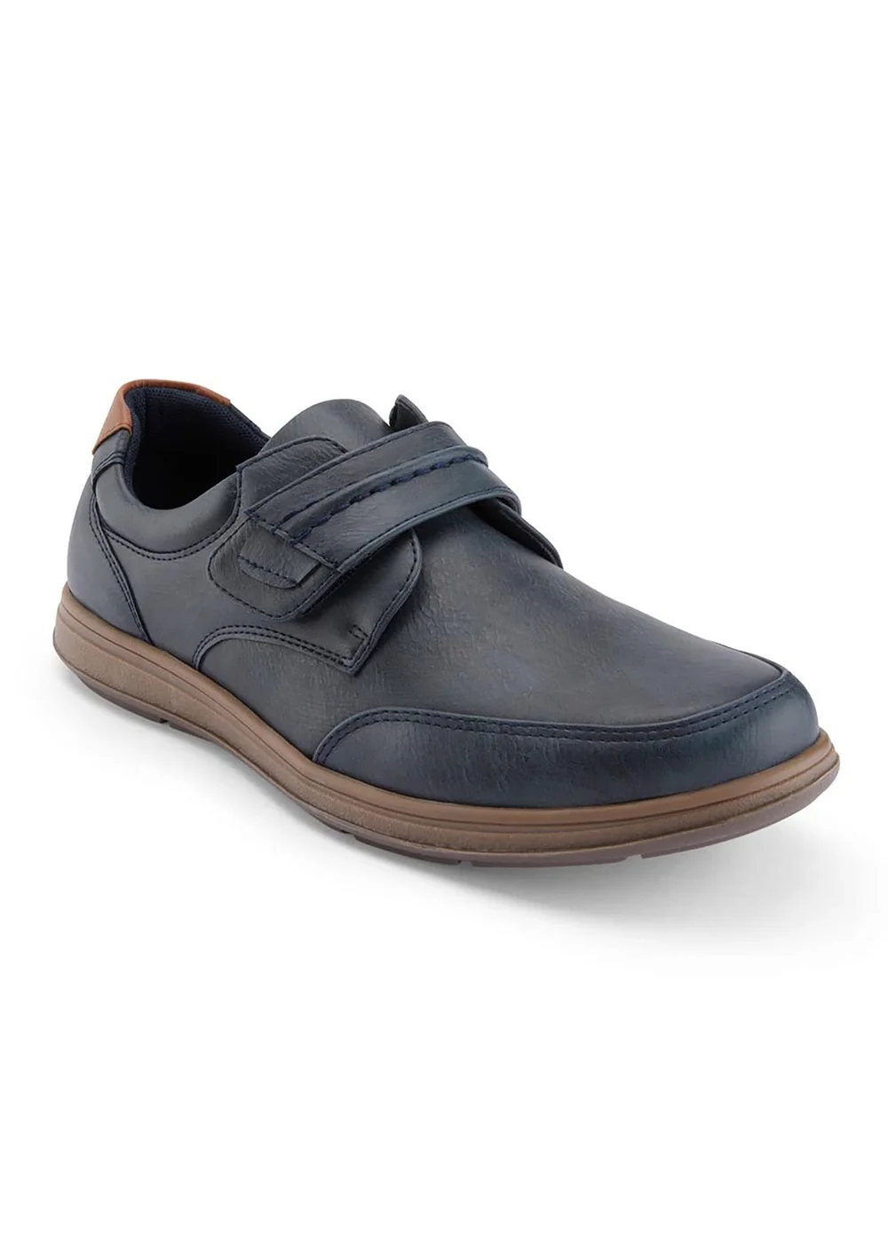 Cotton Traders Navy Casual Adjustable Shoes - Size 9 Image 1