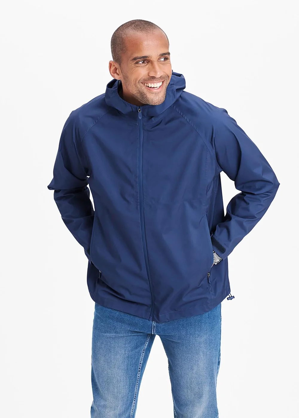 Cotton Traders Blue Moon Lightweight Waterproof Jacket - L Image 1