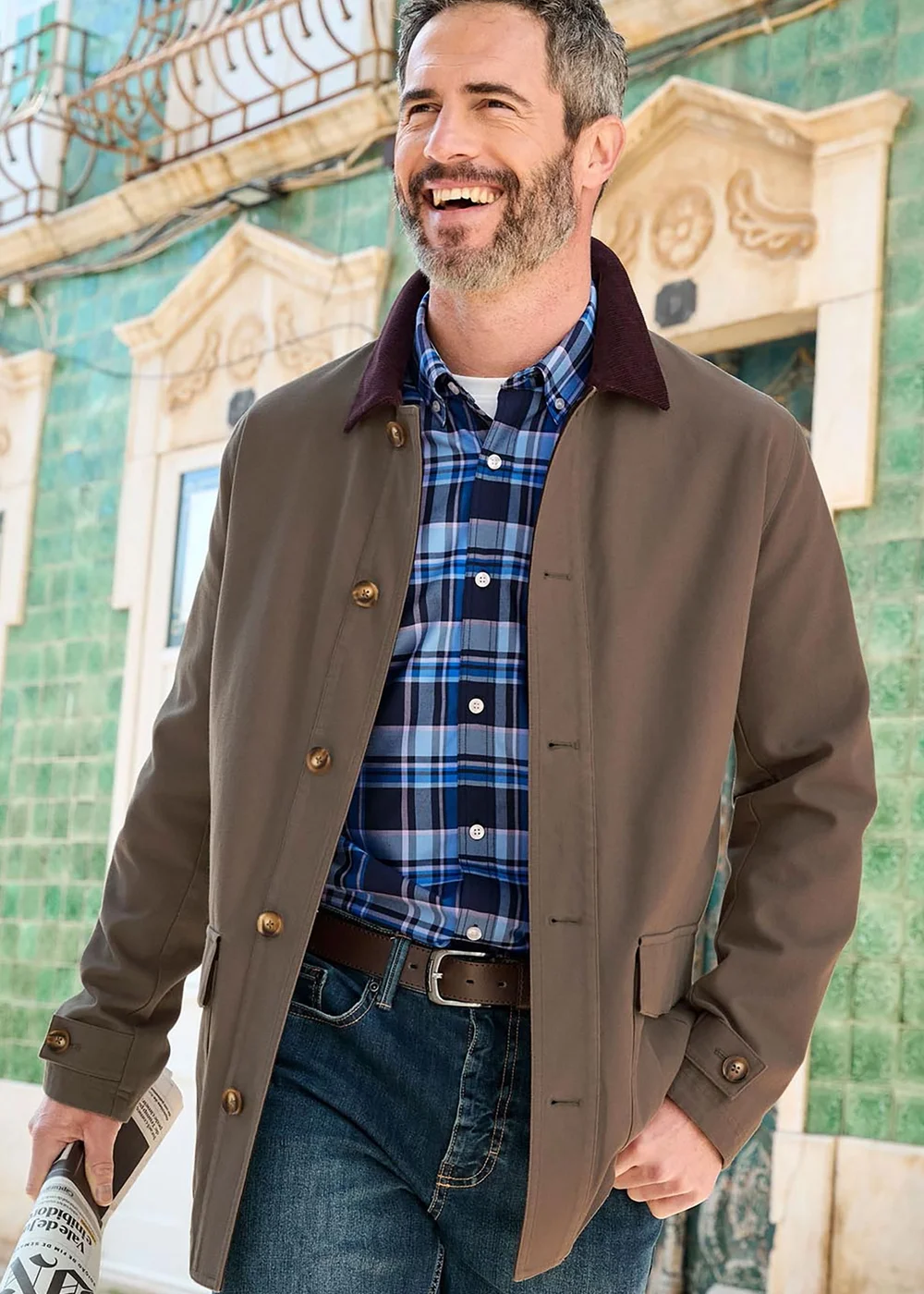 Cotton Traders Bark Classic Canvas Field Jacket - L Image 2