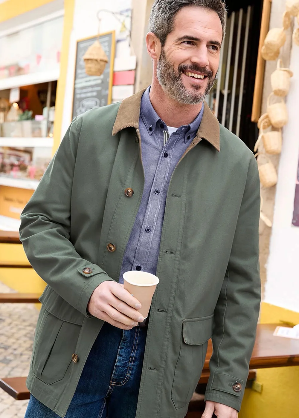 Cotton Traders Everglade Classic Canvas Field Jacket - M Image 1