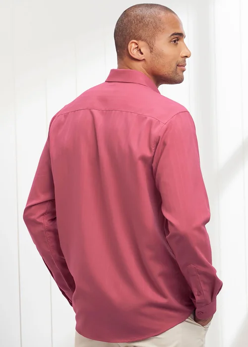 Cotton Traders Sienna Long Sleeve Classic Soft Touch Jacquard Shirt - XXL Image 2