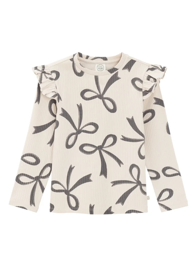 Cool Club Pink 2-Pack Bow Printed T-Shirts (2-7 yrs)