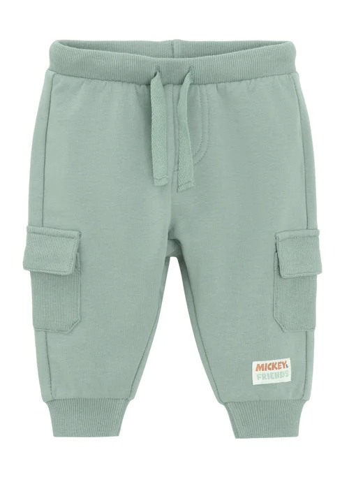 Cool Club Green Goofy Print 2-Piece Bodysuit and Jogger Outfit Set (2-24 mnths) - 9 - 12 Months Image 4