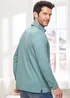Cotton Traders Duck Egg Brushed Rib Top - 4XL Image 3