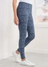 Cotton Traders Navy 2 Pack Of Leggings - 14 Image 2