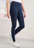 Cotton Traders Navy 2 Pack Of Leggings - 14 Image 3